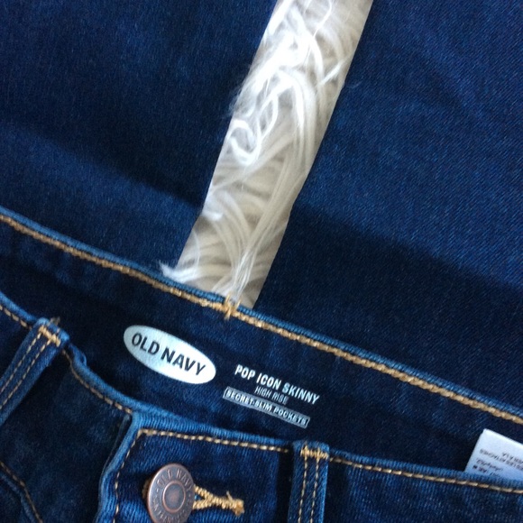 NWT ⭐️HP⭐️Old Navy High Rise Pop Icon Skinny Jeans - Picture 4 of 7